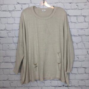 Mersea Catalina Sweater One Size Beige Oversized